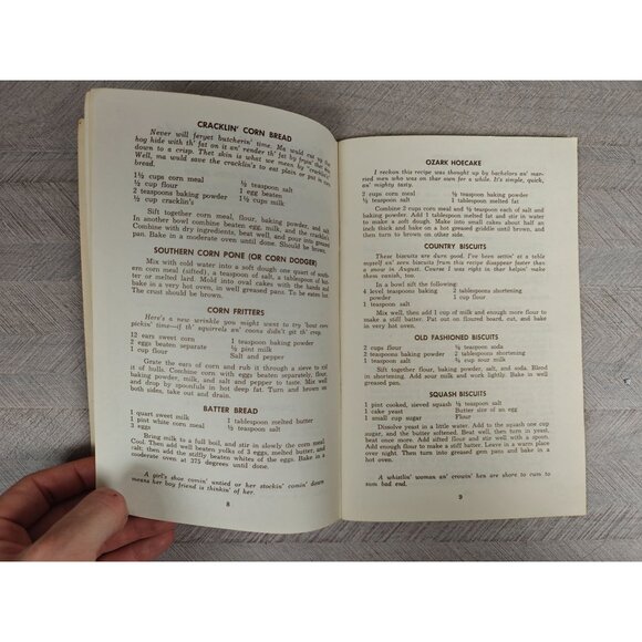 Ma's Cookin' Mountain Recipes Cookbook Sis & Jake 1975 Local Ethnic Recipes Vtg - Picture 6 of 7